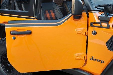 Moab Easter Jeep Safari 2021: Jeep Wrangler Orange Peelz Concept