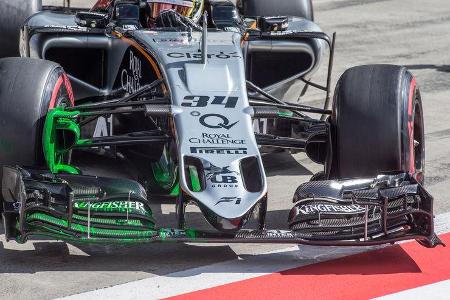 Pascal Wehrlein - Force India - Formel 1 - Test - Spielberg - 24. Juni 2015
