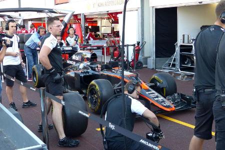 McLaren - Formel 1 - GP Monaco - Mittwoch - 20. Mai 2015