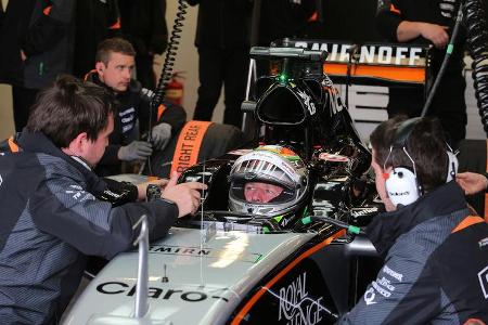 Martin Brundle - Force India - Silverstone - 2015