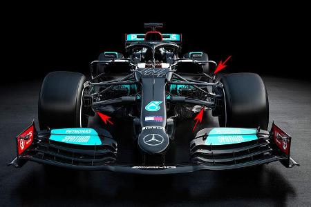 Mercedes W12 - Formel 1 - Technik - 2021 Mercedes W12 - Formel 1 - Technik - 2021
