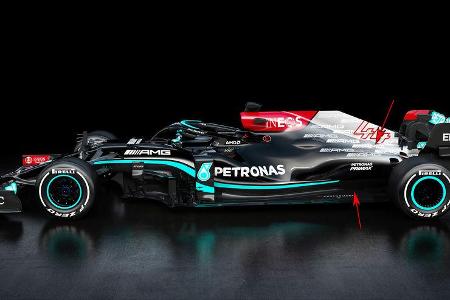 Mercedes W12 - Formel 1 - Technik - 2021