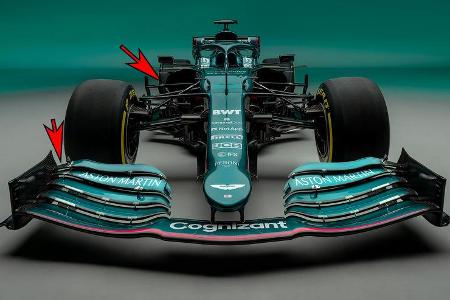 Aston Martin AMR21 - Formel 1 - Technik - 2021