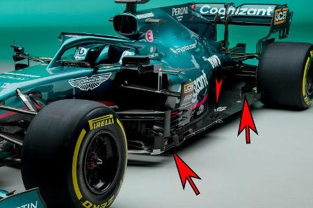 Aston Martin AMR21 - Formel 1 - Technik - 2021