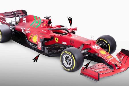 Ferrari SF21 - Formel 1 - Technik - 2021