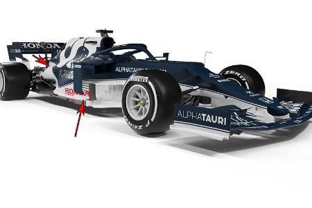 Alpha Tauri AT02 - Formel 1 - Technik - 2021