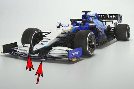 Williams FW43B - Formel 1 - Technik - 2021