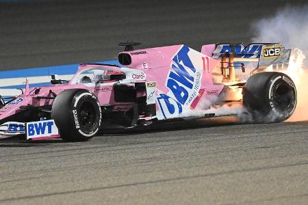 Sergio Perez - Racing Point - GP Bahrain 2020 - Sakhir - Rennen