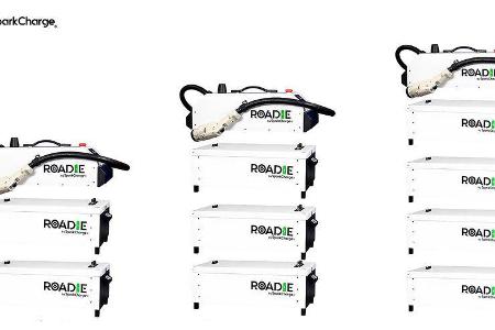 03/2021, SparkCharge Roadie transportabler Schnelllader