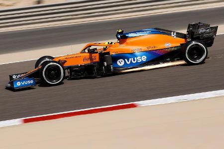 Lando Norris - McLaren - Formel 1 - GP Bahrain - Freitag - 26.3.2021