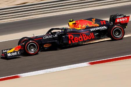 Sergio Perez - Red Bull - Formel 1 - GP Bahrain - Freitag - 26.3.2021