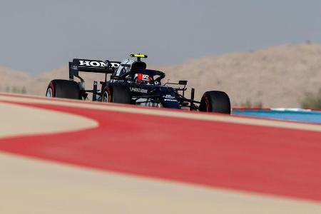 Pierre Gasly - Alpha Tauri - Formel 1 - GP Bahrain - Freitag - 26.3.2021