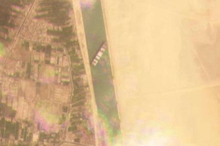 Containerschiff Evergreen Suez Kanal Havarie