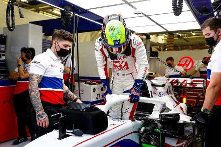 Mick Schumacher - Haas - Test - Formel 1 - Bahrain - 12. März 2021