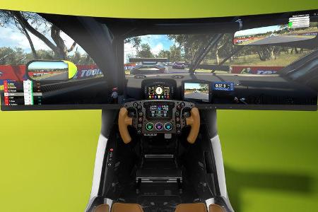 Aston Martin AMR-C01 Fahrsimulator