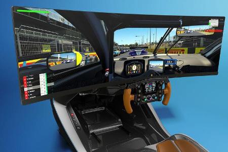 Aston Martin AMR-C01 Fahrsimulator