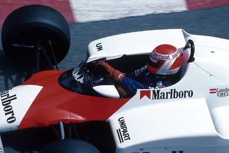 Vor allem mit dem Ford Cosworth-Motor war der Champion äußerst unzufrieden.