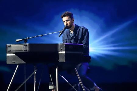 Duncan Laurence, der für die Niederlande beim Eurovision Song Contest seine Ballade 