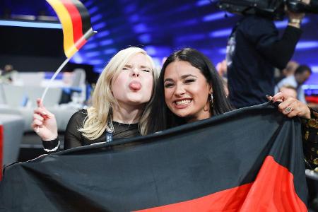 Sister vertraten die deutschen Farben beim Eurovision Song Contest: Niederschmetternde null Punkte gab es vom Publikum für i...