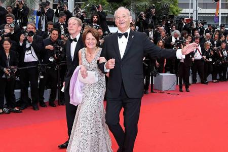 Selbstverständlich war auch Bill Murray anwesend. Er spielt schließlich in Jarmuschs Komödie mit.