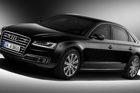 Angela Merkel (Deutschland): Audi A8 W12 L Security