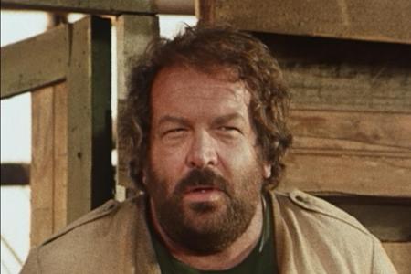 ... und der dunkelhaarige, etwas bullige Carlo Pedersoli alias Bud Spencer mit den Schokoaugen.