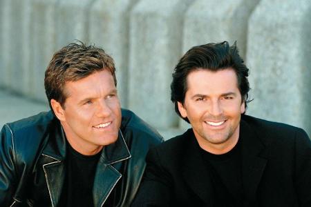 Für die Rückkehr von Modern Talking zeigten sich Bohlen (l.) und Anders deutlich gereifter