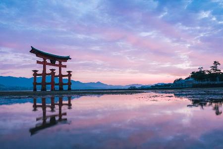 Der Itsukushima-Schrein von Miyajima