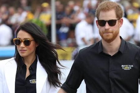 Ganz lässig in Sydney: Herzogin Meghan und Prinz Harry