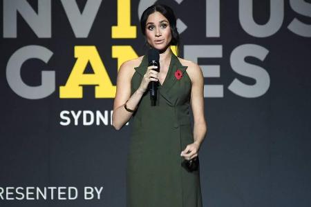Herzogin Meghan spricht in Sydney bei den Invictus Games
