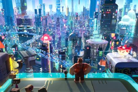 Vanellope und Ralph hinter den Kulissen des World Wide Web