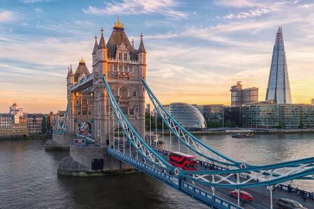 Über 19,83 Millionen Übernachtungsgäste kann sich London freuen. Laut Index bleiben Urlauber aber auch Geschäftsleute im Sch...