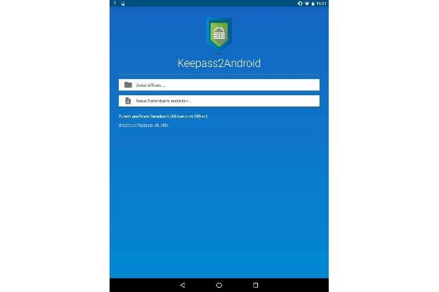 KeePass lässt sich unter Android mit der App KeePassDroid nutzen.