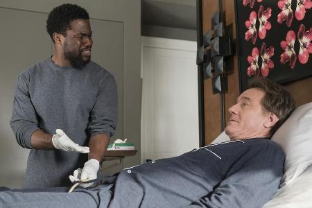 Die Chemie zwischen Bryan Cranston (r.) und Kevin Hart stimmt