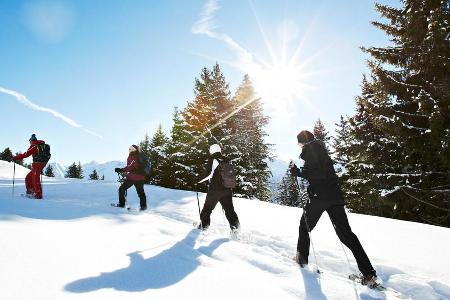 Schneeschuhwandern wird immer beliebter