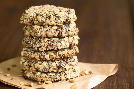 Chia Cookies passen auch super zur Weihnachtszeit