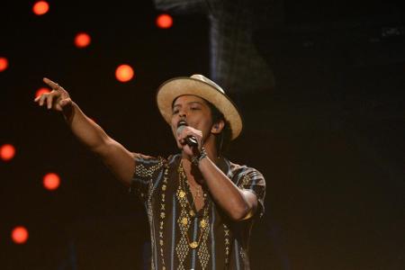 Bruno Mars beim IHeartRadio Music Festival in Las Vegas