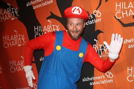 Er war der Gastgeber der Feier: Seth Rogen (34, 