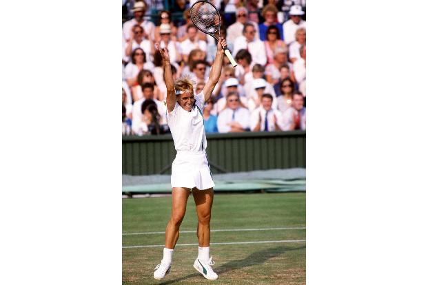 Tennisstars heute Martina Navratilova 1987 imago Colorsport 01596843.jpg