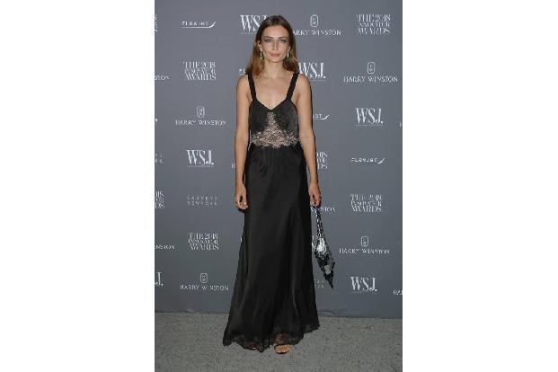 Das rumänische Supermodel Andreea Diaconu beehrte ebenfalls die Veranstaltung im Museum of Modern Art in New York. Dabei glä...