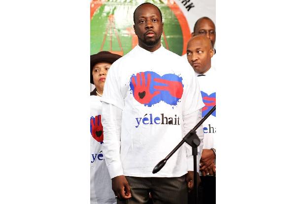 ...wollte sich 2010 zur Wahl des Präsidenten von Haiti aufstellen lassen - Chancen hätte Wyclef Jean wohl gehabt, engagiert ...