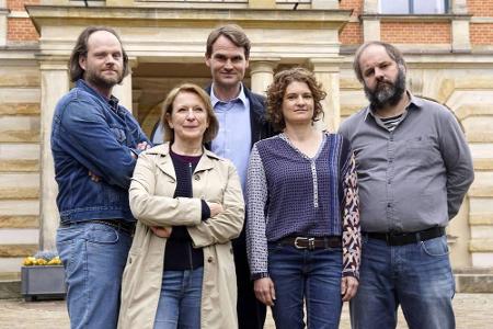 Drei Ermittler-Darsteller aus dem Franken-