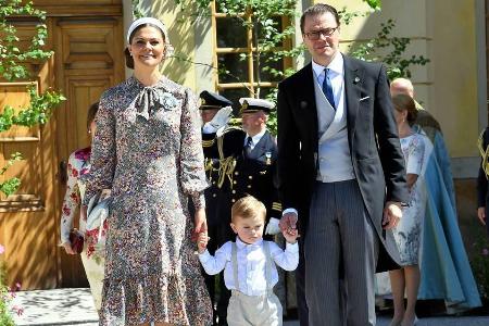 Kronprinzessin Victoria musste ohne ihre Tochter zur Taufe