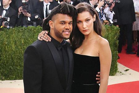 Und noch ein Paar weniger: Model Bella Hadid (20) und Musiker The Weeknd (26, 