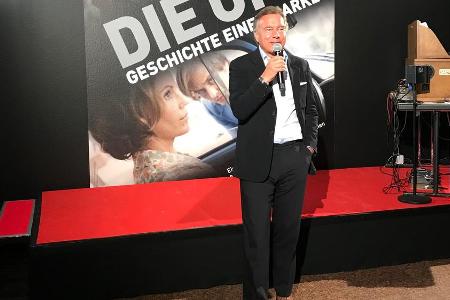 Star-Produzent Nico Hofmann bei der Ausstellungseröffnung 