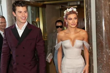 Shawn Mendes und Hailey Baldwin besuchten gemeinsam die Met Gala in New York