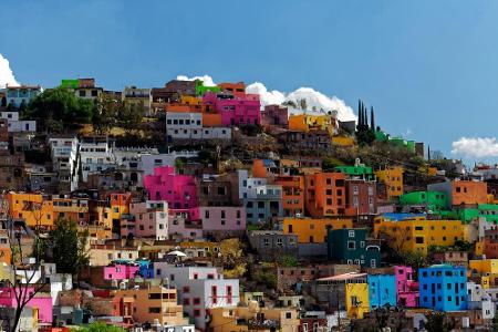 Platz 9: Guanajuato. Die relativ kleine Stadt im Herzen Mexikos haben wohl nur Mittelamerika-Insider auf dem Schirm. Die bun...