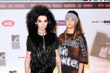 2005 gelang den Zwillingen Bill und Tom Kaulitz (26, r.) aus Magdeburg mit ihrer Band Tokio Hotel der große Durchbruch. Bill...