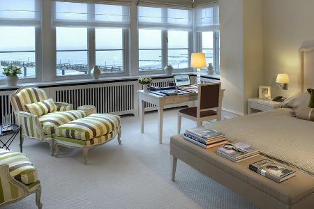 Deluxe-Zimmer mit Blick auf die Ostsee