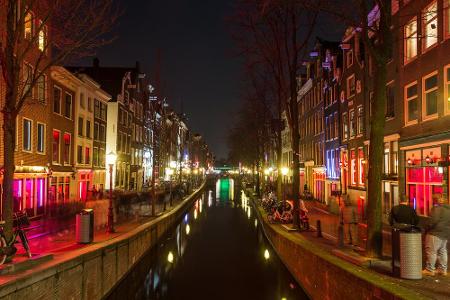 Ein Rotlichtviertel mitten in der Altstadt - das Wallentjes ist einzigartig in Europa. Im liberalen Amsterdam ist auch Platz...